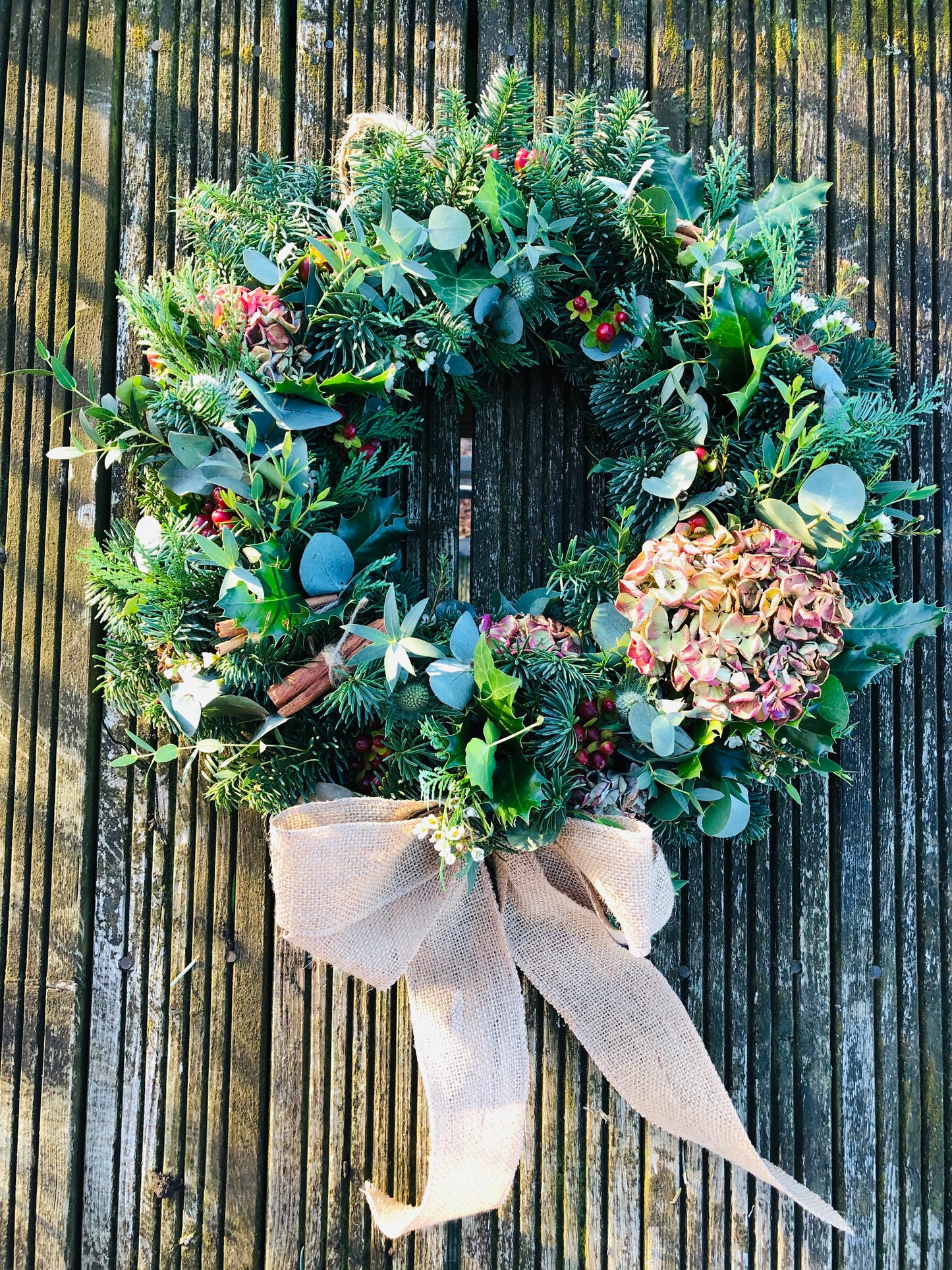 Florist’s Choice – Traditional Christmas Wreath