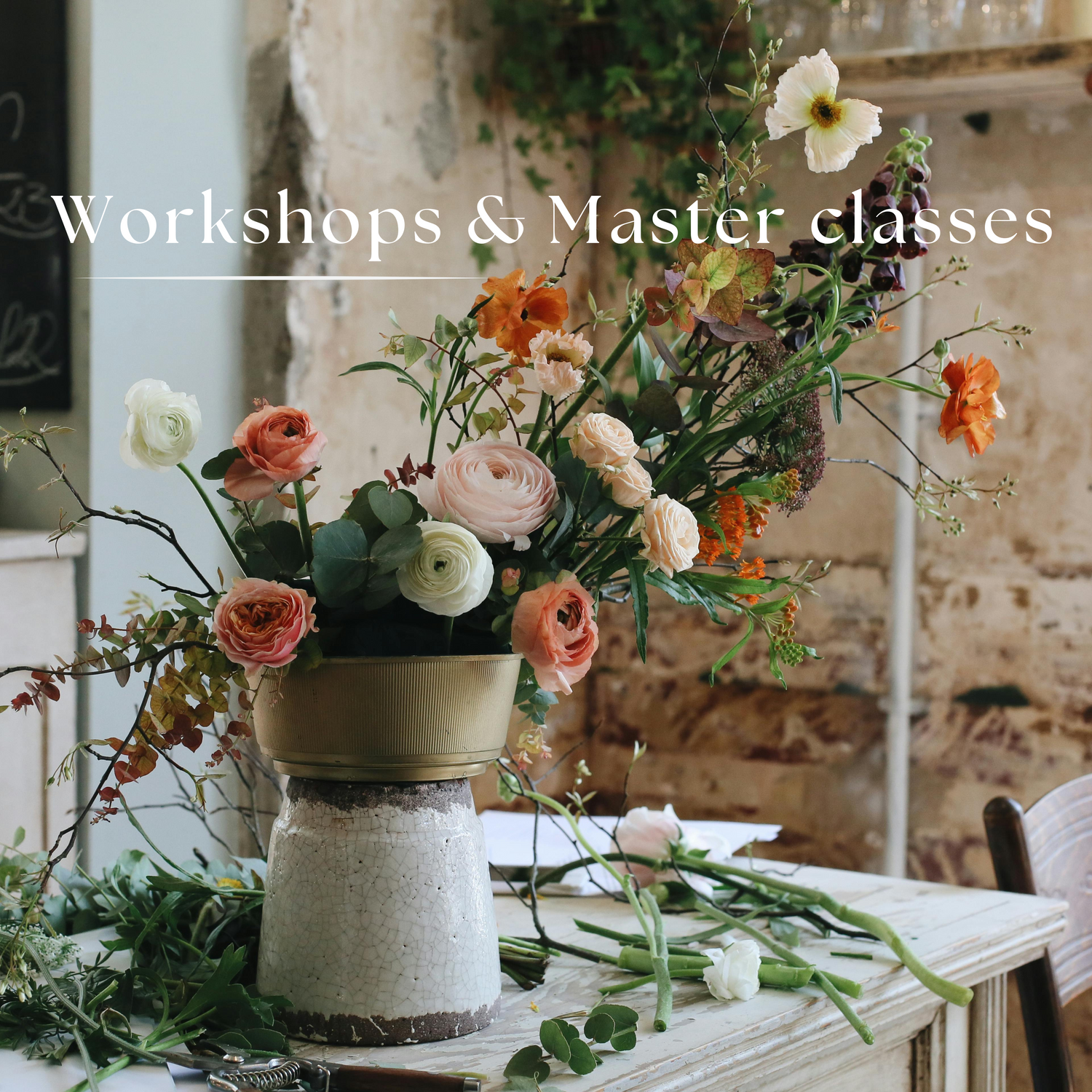 Workshops and Flower Master-Classes