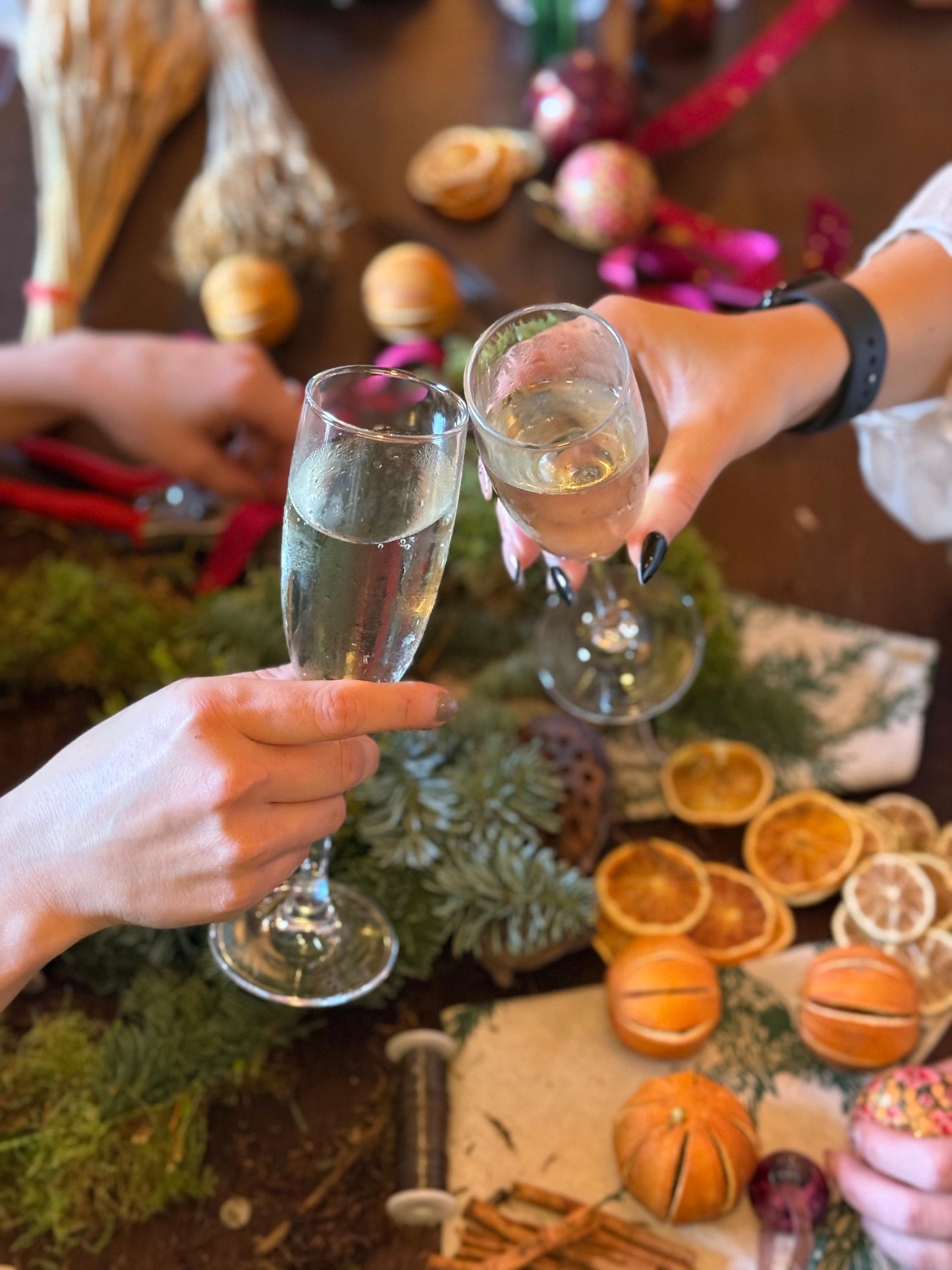 Festive Flower Workshop at the Wellington Hotel, Boscastle, PL35 0AQ- 3rd December