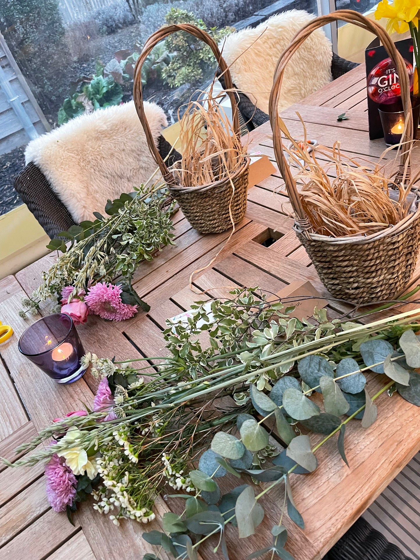 Mother’s Day Flower Basket Workshop - 14th March, Port William, Trebarwith Strand, Tintagel, PL34 0HB