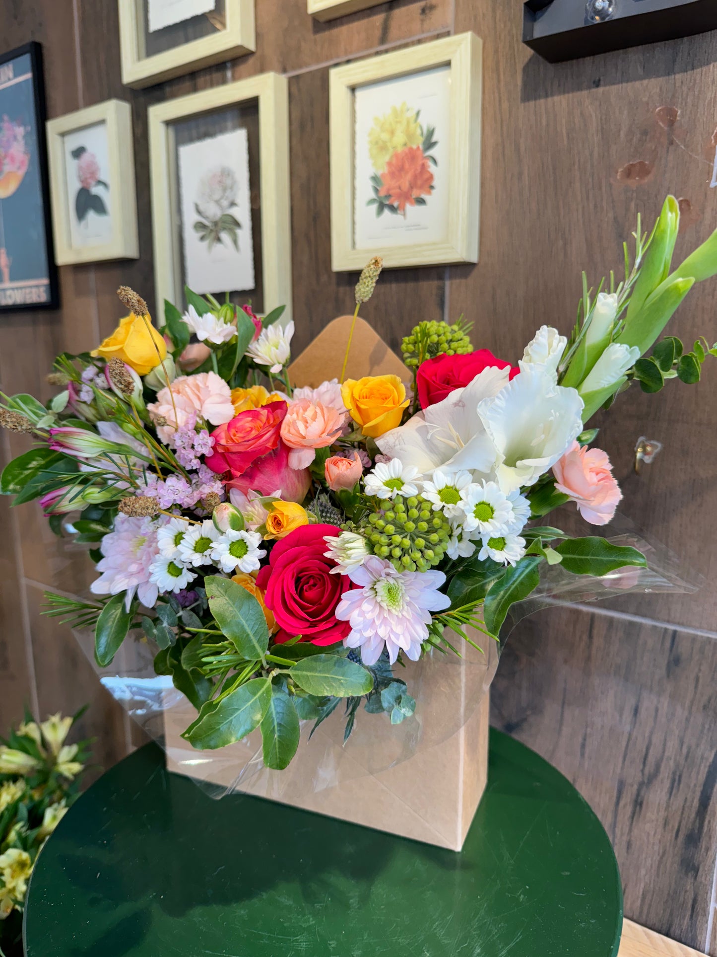 Seasonal Flower Arrangement- Envelope