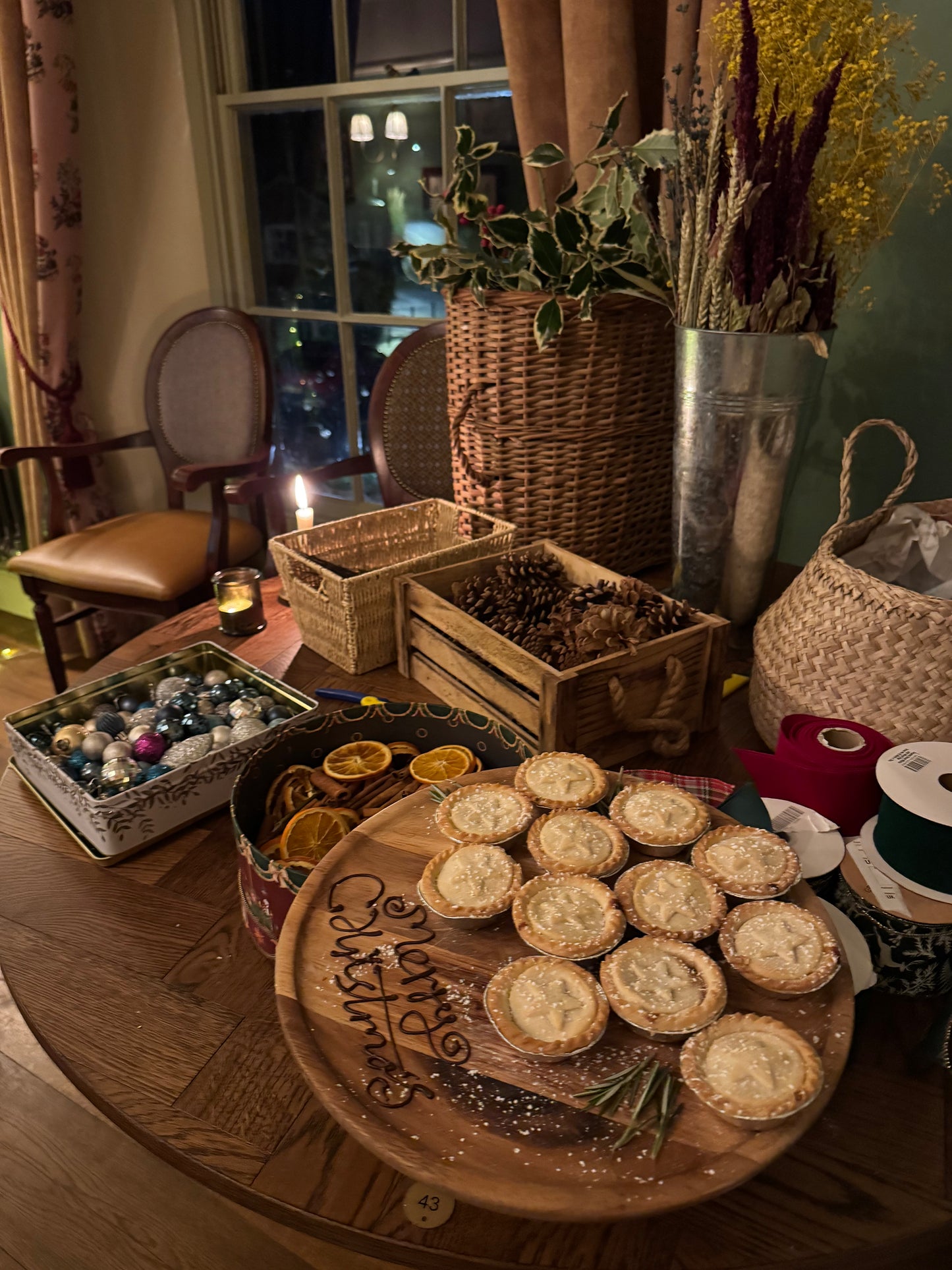 Festive Flower Workshop at the Wellington Hotel, Boscastle, PL35 0AQ- 3rd December