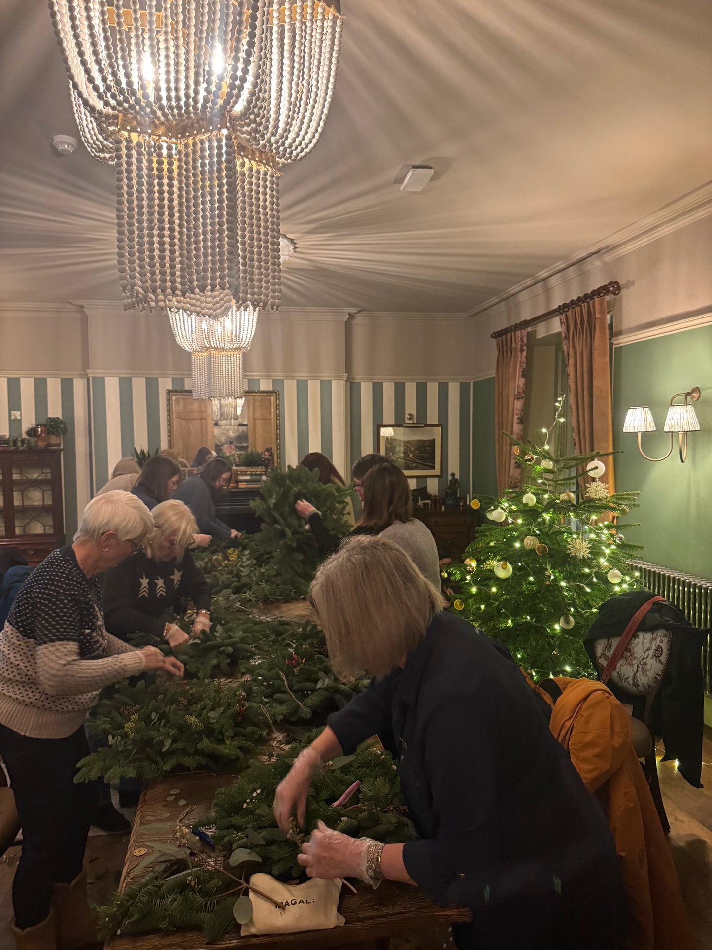 Festive Flower Workshop at the Wellington Hotel, Boscastle, PL35 0AQ- 3rd December