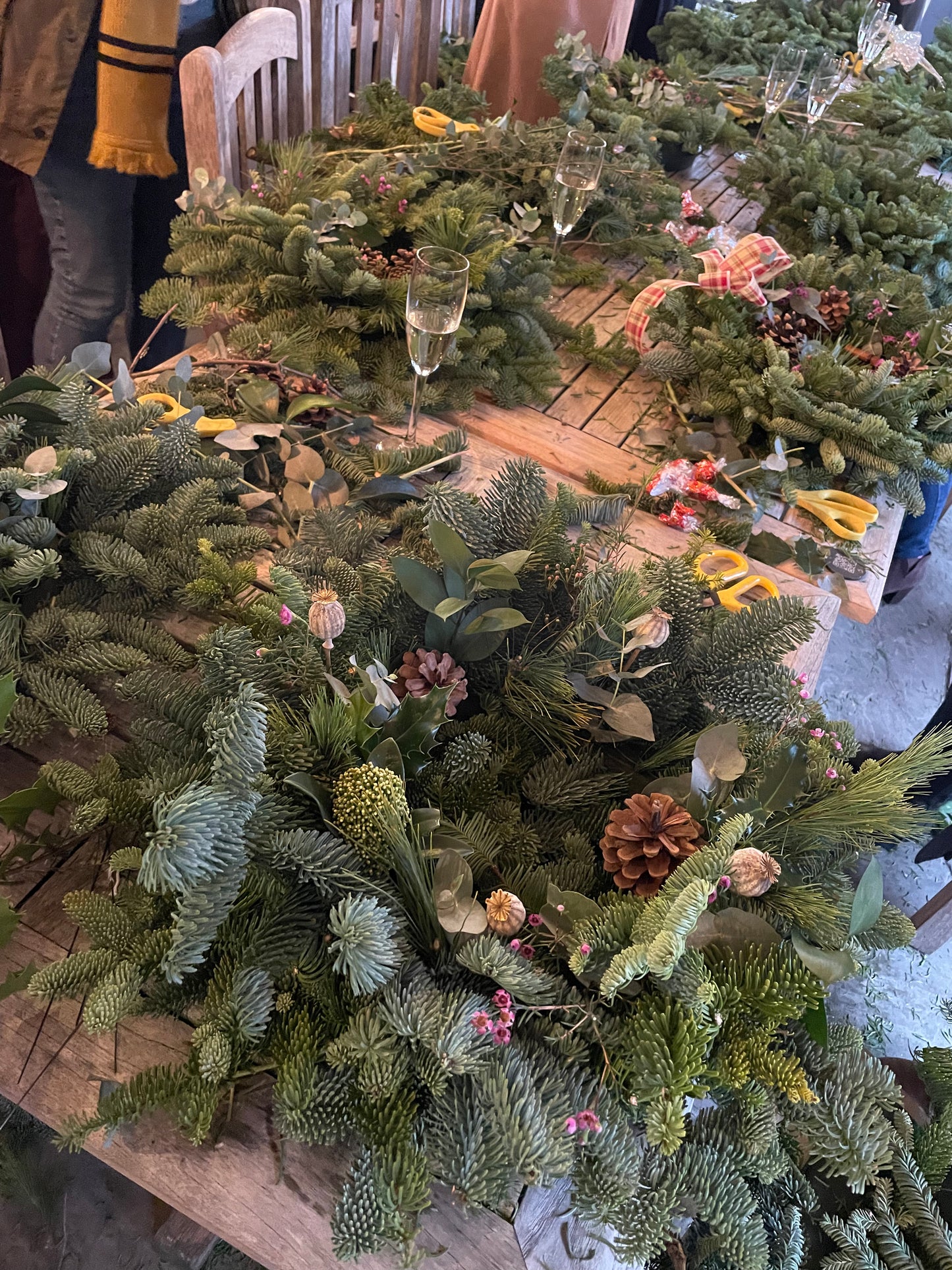 Christmas Wreath Making workshop at The Physician, Birmingham, B15 3DH