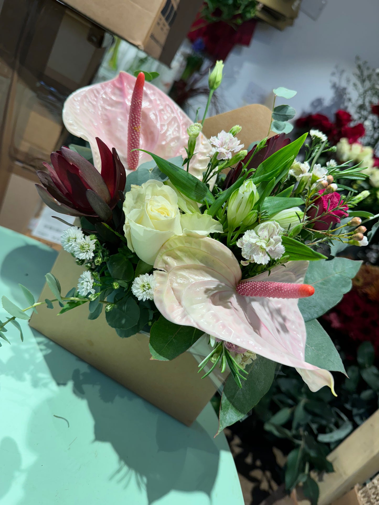 Seasonal Flower Arrangement- Envelope