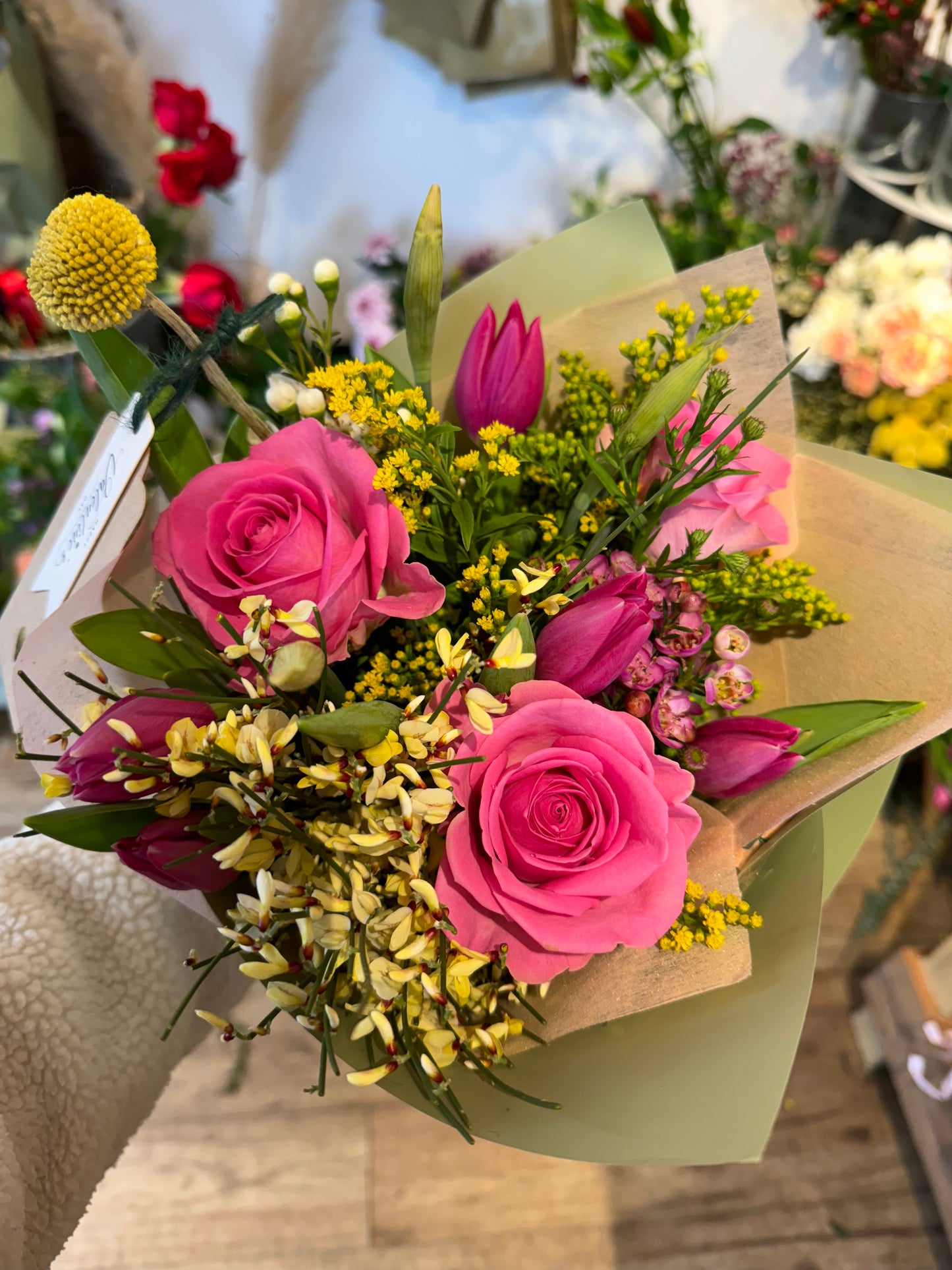 Spring Flower Posy- 'Iris'