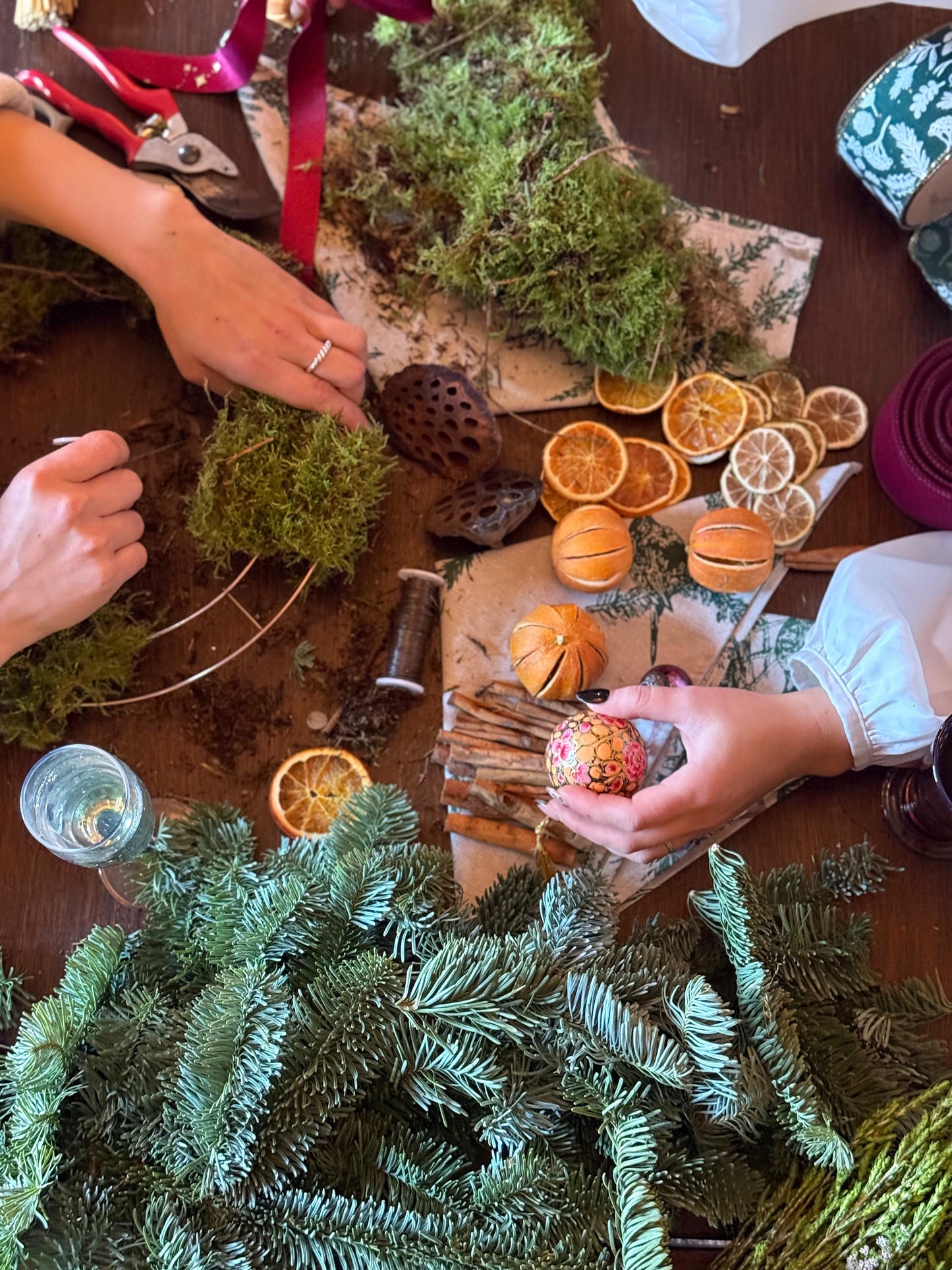 Festive Flower Workshop at the Wellington Hotel, Boscastle, PL35 0AQ- 3rd December